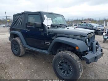  Salvage Jeep Wrangler