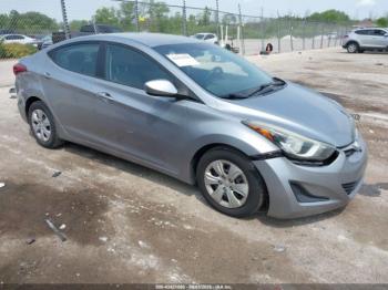  Salvage Hyundai ELANTRA