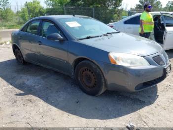  Salvage Pontiac G6