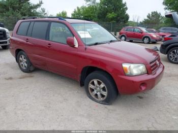  Salvage Toyota Highlander