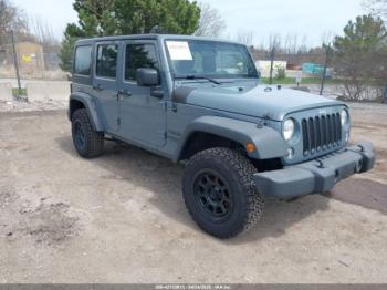  Salvage Jeep Wrangler