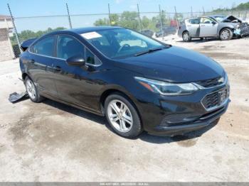 Salvage Chevrolet Cruze