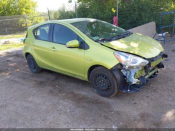  Salvage Toyota Prius c