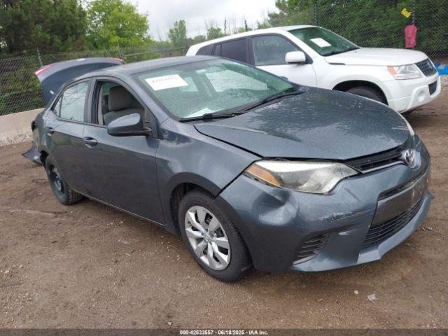  Salvage Toyota Corolla
