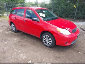  Salvage Toyota Matrix