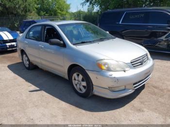  Salvage Toyota Corolla