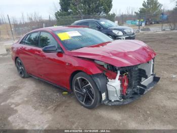  Salvage Hyundai ELANTRA