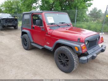  Salvage Jeep Wrangler
