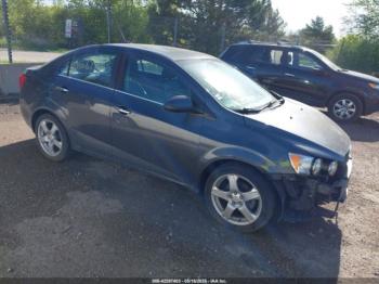  Salvage Chevrolet Sonic
