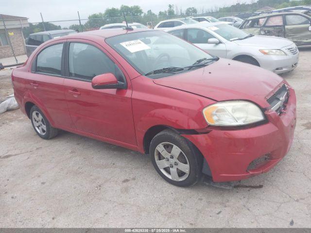  Salvage Chevrolet Aveo