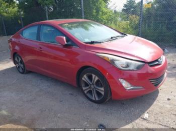  Salvage Hyundai ELANTRA