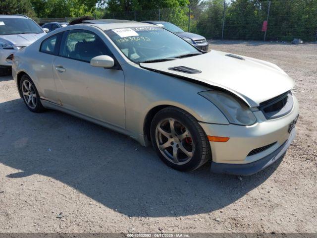  Salvage INFINITI G35
