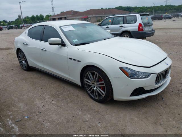  Salvage Maserati Ghibli