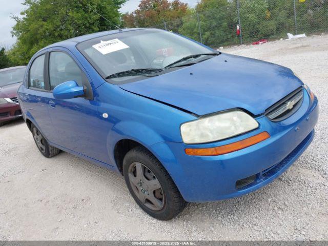  Salvage Chevrolet Aveo