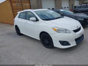  Salvage Toyota Matrix