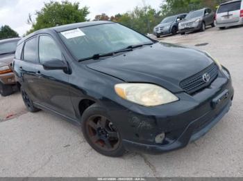  Salvage Toyota Matrix