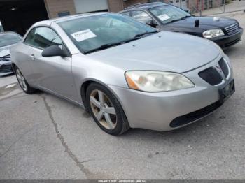  Salvage Pontiac G6