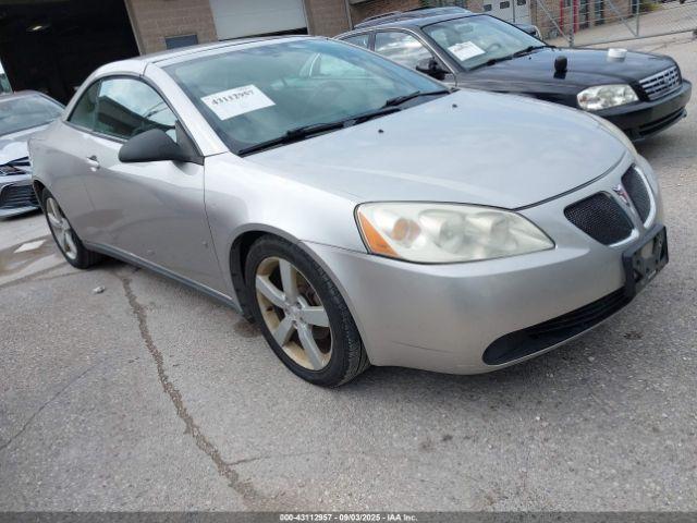  Salvage Pontiac G6