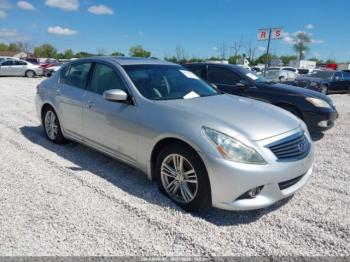 Salvage INFINITI G37x