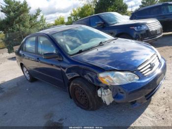  Salvage Toyota Corolla