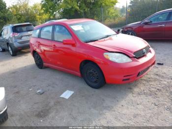  Salvage Toyota Matrix