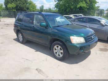  Salvage Toyota Highlander