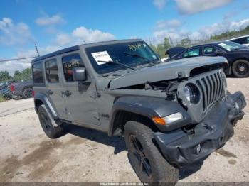  Salvage Jeep Wrangler