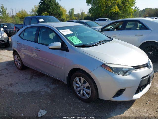  Salvage Toyota Corolla