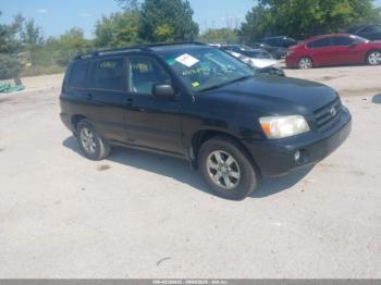  Salvage Toyota Highlander
