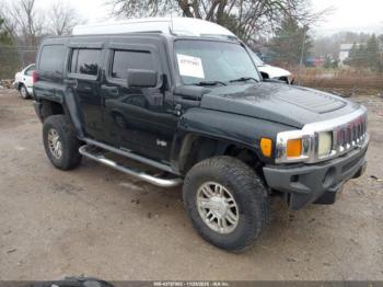  Salvage HUMMER H3 Suv
