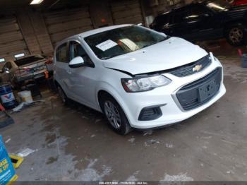  Salvage Chevrolet Sonic