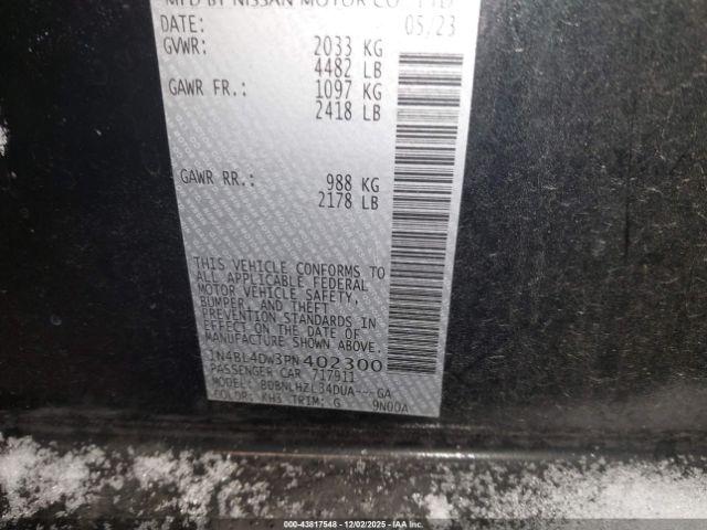 Nissan Altima Sv Intelligent Awd Image 8