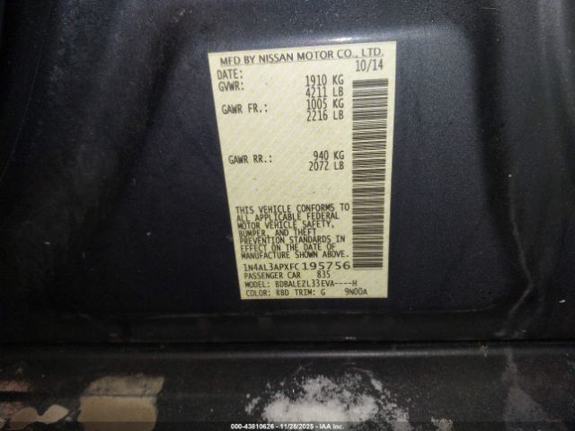 Nissan Altima 2.5 S Image 5