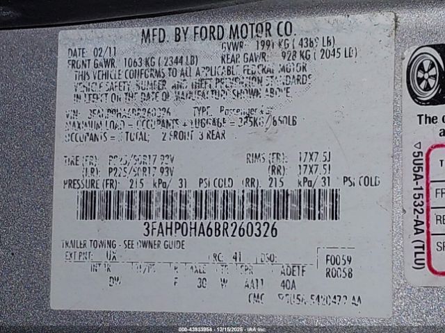Ford Fusion Se Image 10