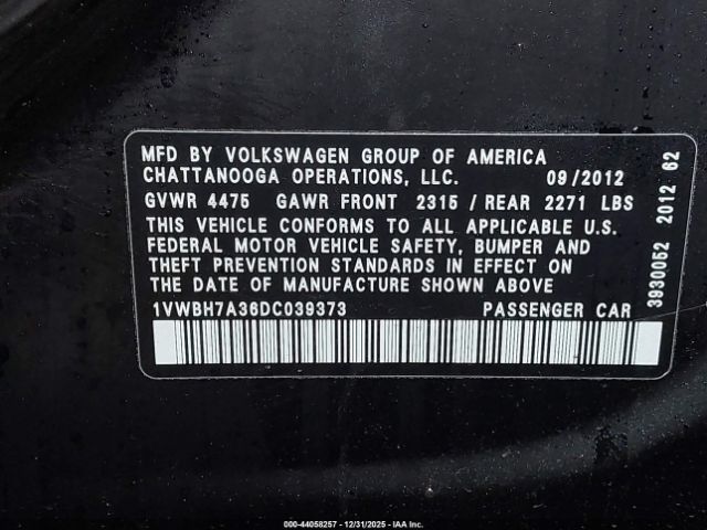 Volkswagen Passat 2.5l Se Image 5