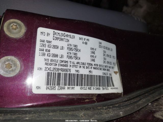 Chrysler Voyager Image 9