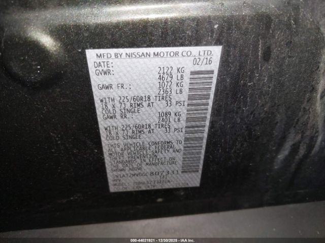 Nissan Rogue Sl Image 7