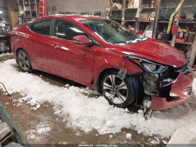  Salvage Hyundai ELANTRA
