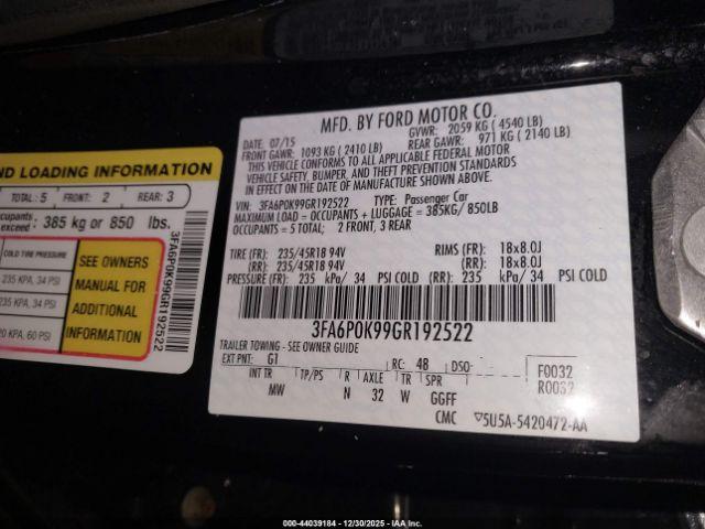 Ford Fusion Titanium Image 11