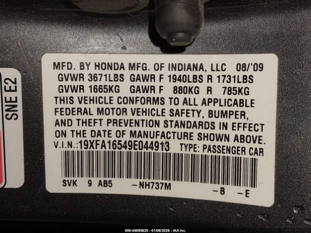 Honda Civic Lx Image 8